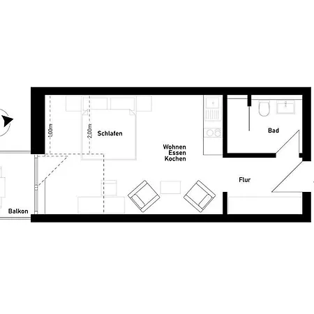 Wreecher Idyll 11 Modernes Mit Balkon Und Panoramablick 아파트 *
